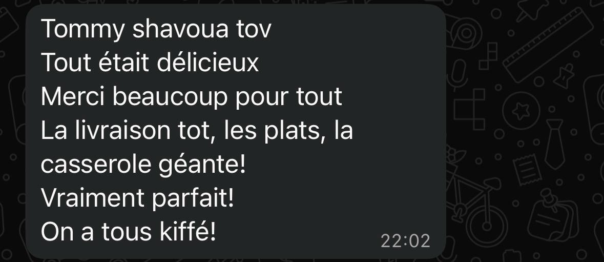 Avis client